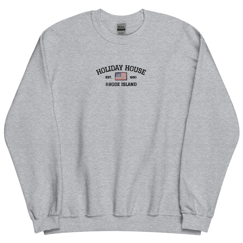 Holiday House Embroidered Sweatshirt, The Original!