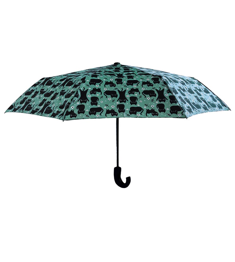 Floral Cat Umbrella