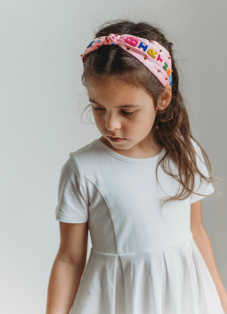 Happy birthday headband,Birthday Outfit,girls headband,custom,boutique,Toddler headband, photography prop, gifts for girls,cake smash,pink