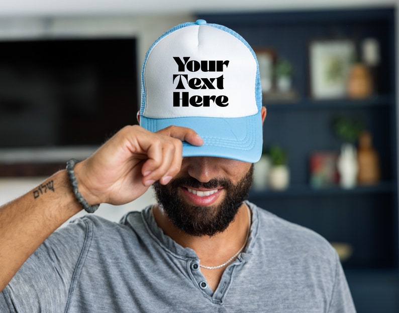 Custom Foam Trucker Hat: Personalized Text or Logo Snapback, Customized gift hat for her
Analyze listing