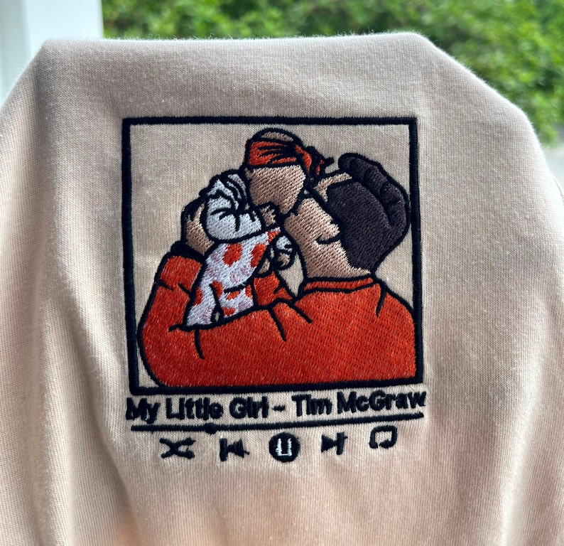 Embroidered t shirt, Custom embroidered photo shirt, custom embroidered tshirt, Custom embroidered photo