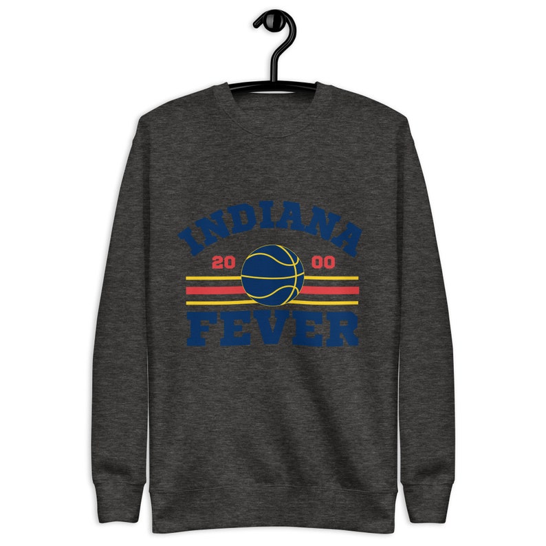 Vintage Style Indiana Fever Basketball Sweatshirt, Sweater Retro Style 90s Vintage Unisex, Basketball Sweater Game Day, Indiana Fever