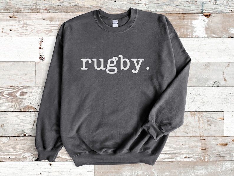 Rugby Sweatshirt Rugby Mom Crewneck, Gift for Rugby Player Sports Fan Apparel, Perfect Gift for Rugby Lovers