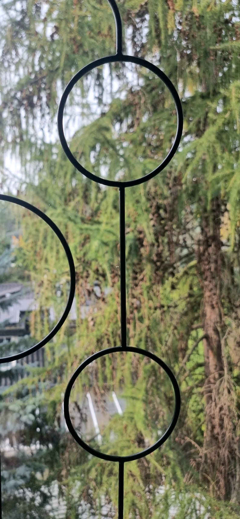 The Bubbles Plant Trellis | 70cm | metal plant support for monstera hoya | black | plant stake | plant giftsI accessories for climbing plant