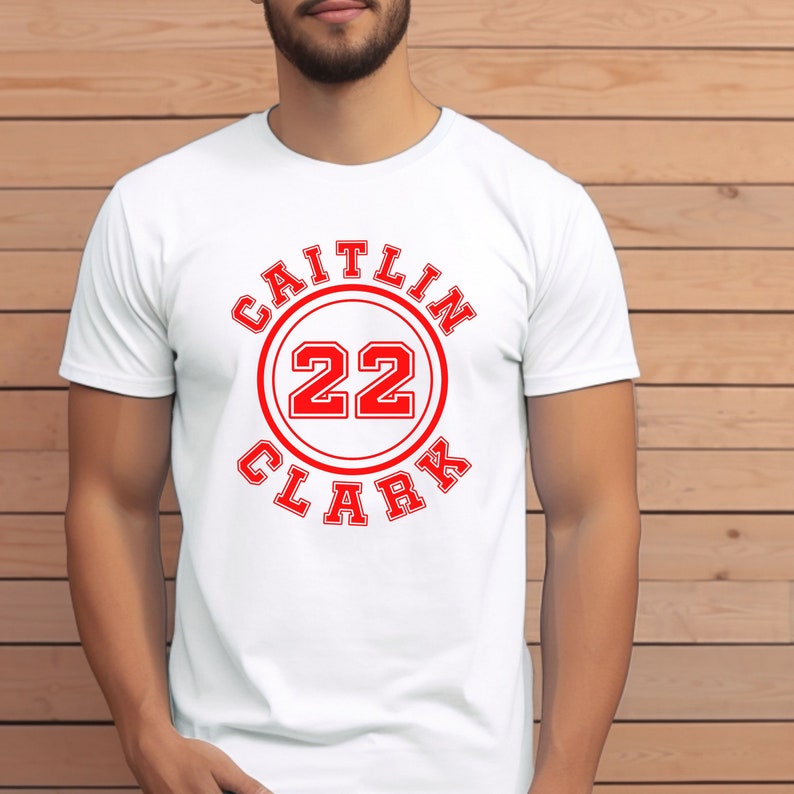 Clark 22 Jersey Shirt Womens Basketball Unisex Tshirt Adult Retro Indiana Fan Tee