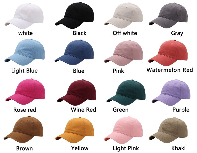 Custom Embroidered 3D Text Hat，Embroidery Logo Baseball Hat,Party Hats,Gift for Dad Mom Him Her Boyfriend,Bride Hat,unisex cotton dad hats
Analyze listing