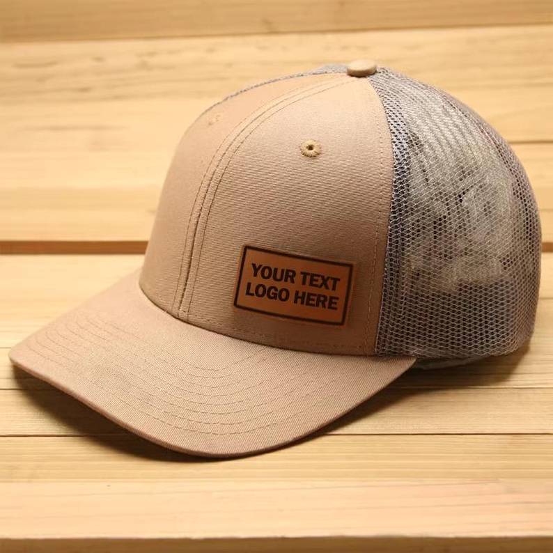 Custom Leather Patch Trucker Hat: Personalized Snapback Cap
Analyze listing