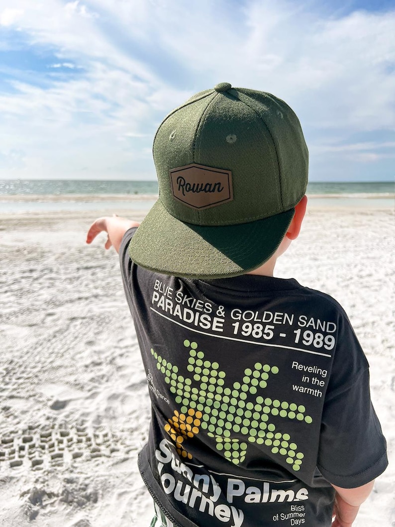 Kids Hat with Patch, Custom Kids Hat, Toddler Hat, Baby Hat, Kids Snapback Hat, Personalized Hat with Name, Gift for Toddler, Gift for Baby
Analyze listing