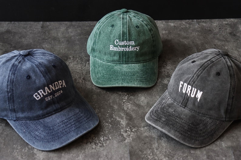 Personalized Embroidered Unisex Cap With Your Text For BestMan Gift,Custom Hand Embroidered Monogram Caps Gift For Her,Business Party Gift
Analyze listing