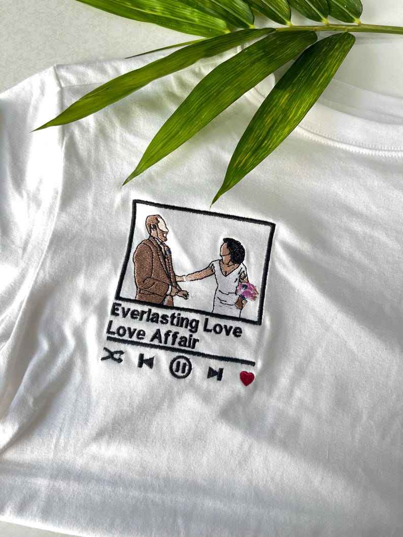 Embroidered t shirt, Custom embroidered photo shirt, custom embroidered tshirt, Custom embroidered photo