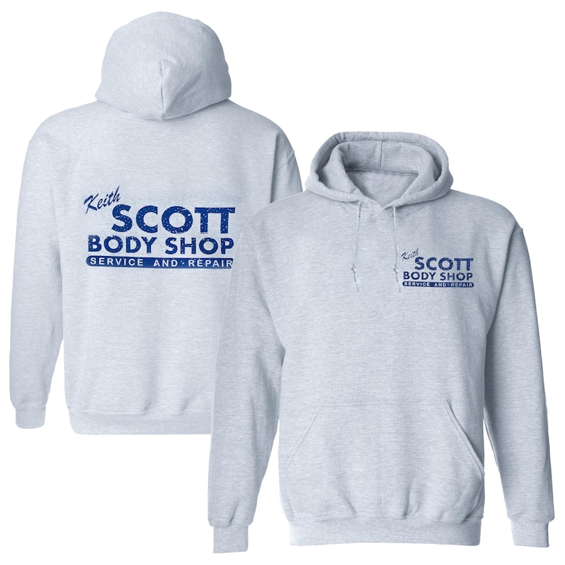 Keith Scott Body Shop Tv Show Pullover - One Tree Hill - Hoodie