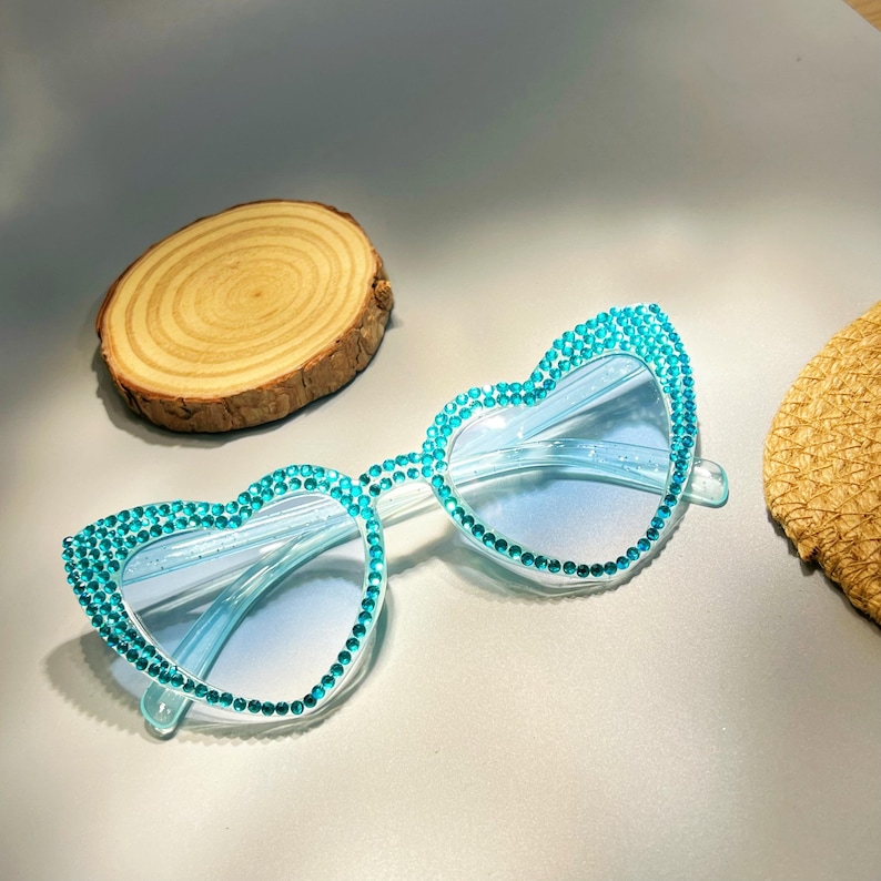 Personalised sunglasses,Personalised heart shaped sunglasses for concert, festival, birthday, events, eras tour,song glasses