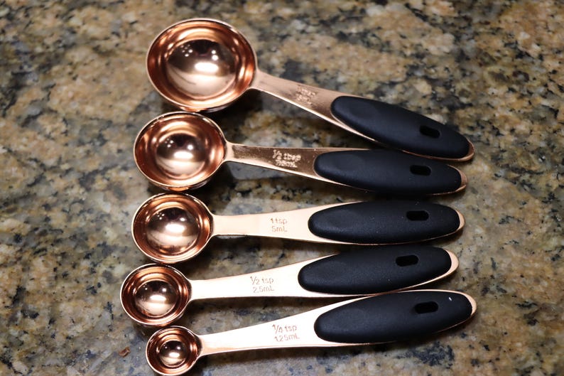 Copper Measuring Spoons
