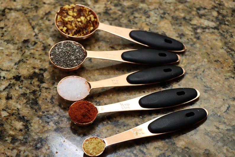 Copper Measuring Spoons
