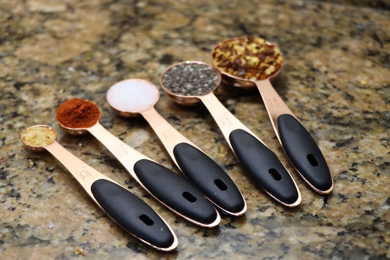 Copper Measuring Spoons
