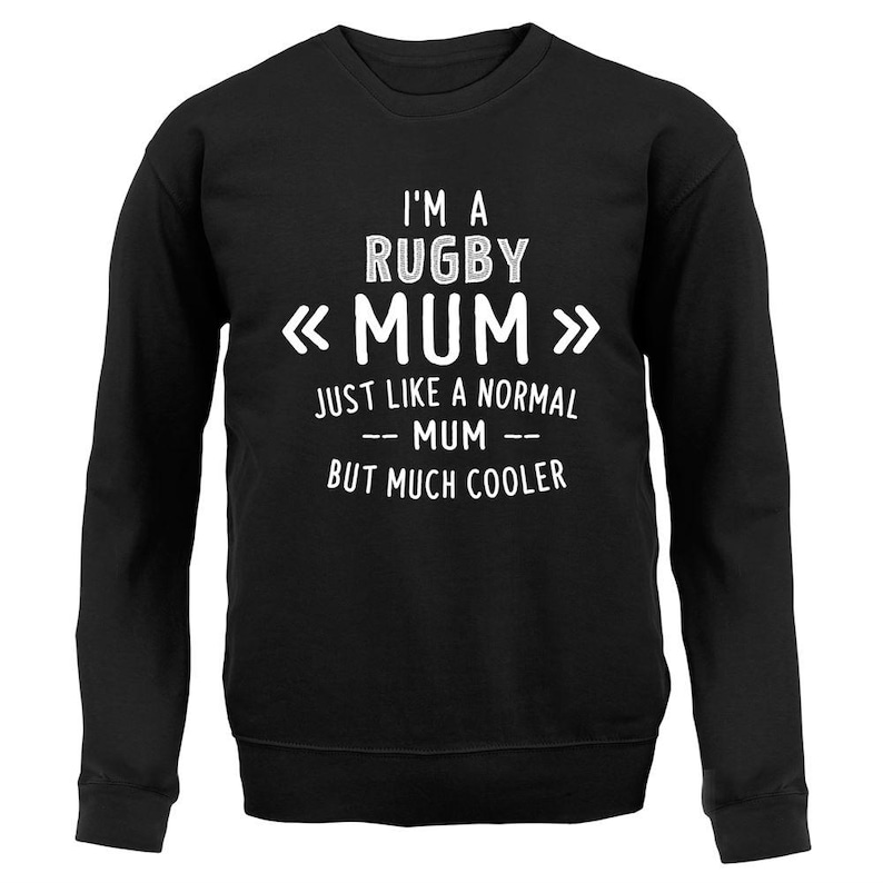 I'm A Rugby Mum - Mens Womens Kids Unisex Hoodie Sweatshirt - Mummy World Cup Team League Union Mother Mothers Day Player Love 6 Nations Six