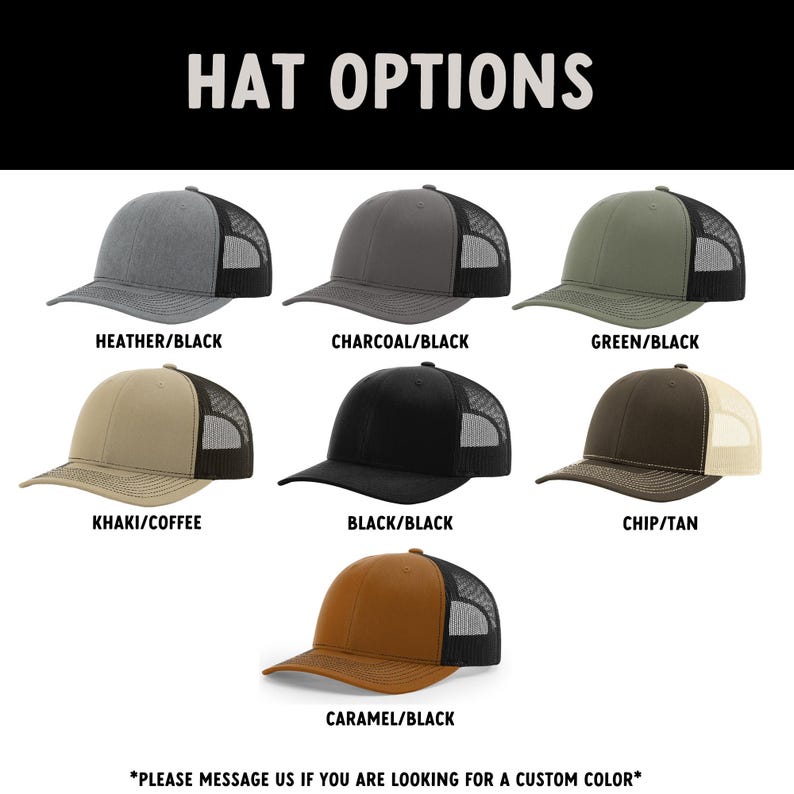 Custom Dad Trucker Hat, Dad Christmas Gift, New Dad Gift, Gift For Husband, Trucker Hat, Grandpa Leatherette Patch Hat, Outdoors, Camo
Analyze listing
