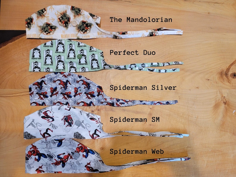 Baby Yoda Grogu Mandalorian Star Wars Marvel DC Comics Scrub Cap with Buttons Surgical Caps
Analyze listing