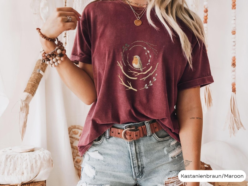 Bird Shirt, Nature Bird Lover Shirt, Gift for Bird Lover, Birds T-Shirt, Nature Lover Shirt, Birds Gift Shirt, Nature Tee