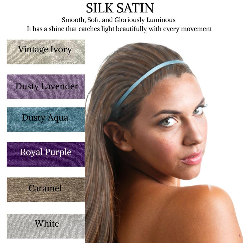 Thin Hairband - Hairbands For Women - Adjustable Headband