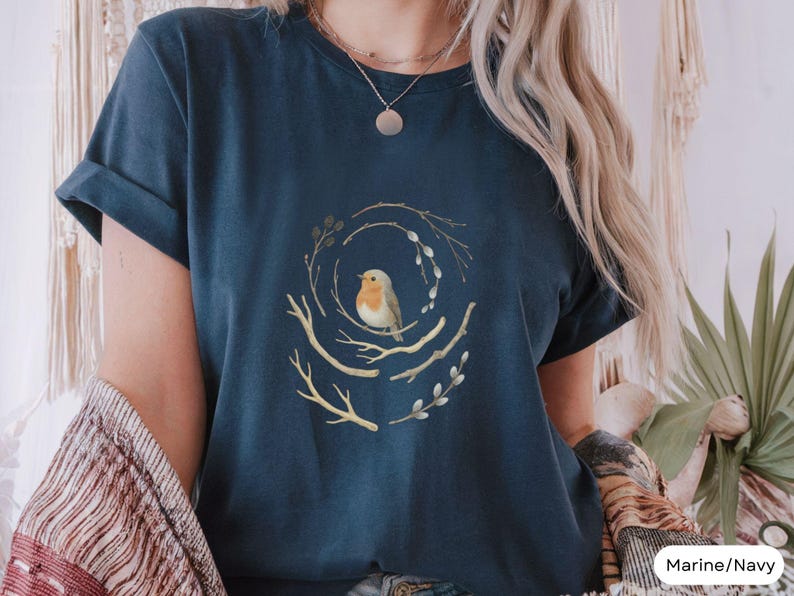 Bird Shirt, Nature Bird Lover Shirt, Gift for Bird Lover, Birds T-Shirt, Nature Lover Shirt, Birds Gift Shirt, Nature Tee