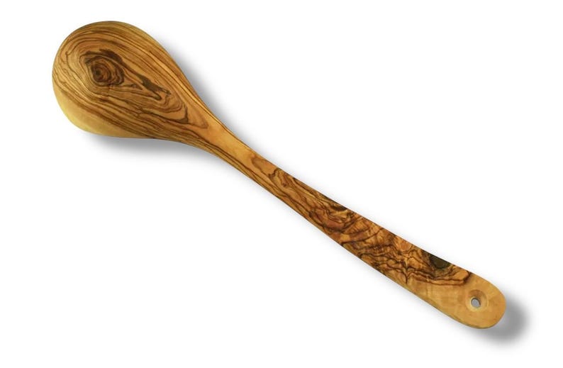 Olive Wood Ladles | Soup Ladle, Sauce Ladle, Serving Ladle | Handmade Wooden Ladles | Rustic Kitchen | Housewarming Gifts
