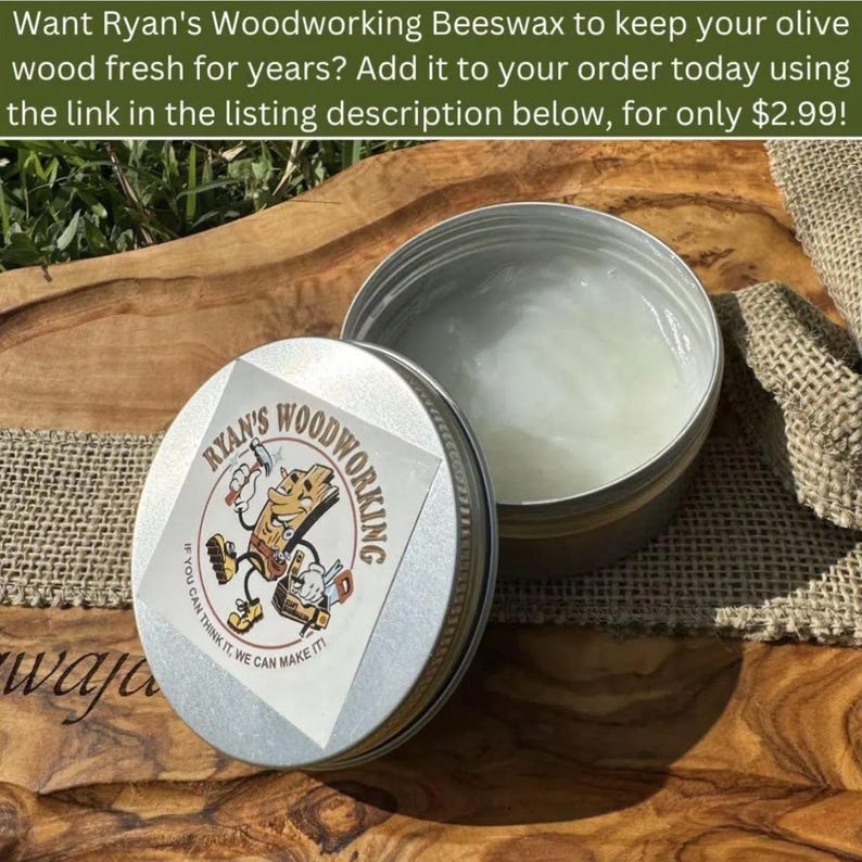 Olive Wood Ladles | Soup Ladle, Sauce Ladle, Serving Ladle | Handmade Wooden Ladles | Rustic Kitchen | Housewarming Gifts
