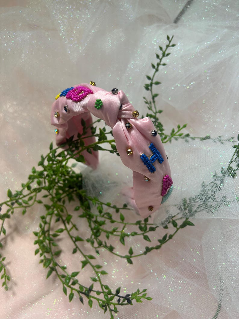 Happy birthday headband,Birthday Outfit,girls headband,custom,boutique,Toddler headband, photography prop, gifts for girls,cake smash,pink