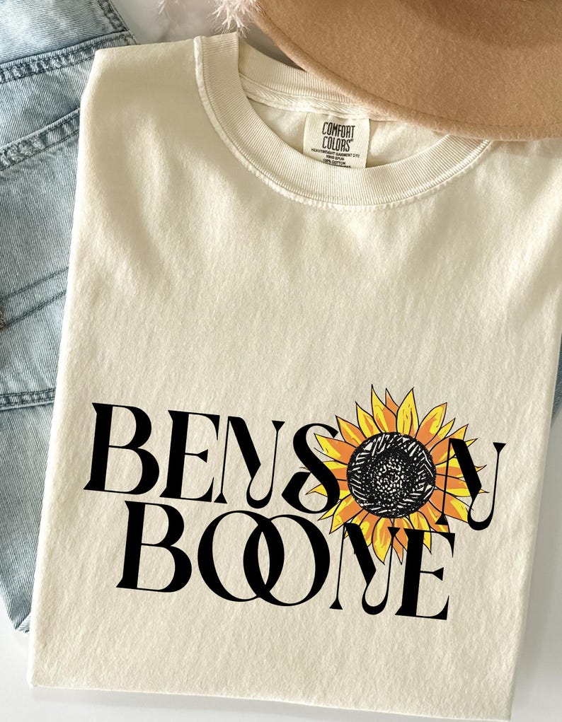 Comfort Colors&reg; Vintage Benson Boone Shirt,Concert Music Unisex Shirt, Benson Boone Tour Tee,2025 American Heart Tour Gift Tee