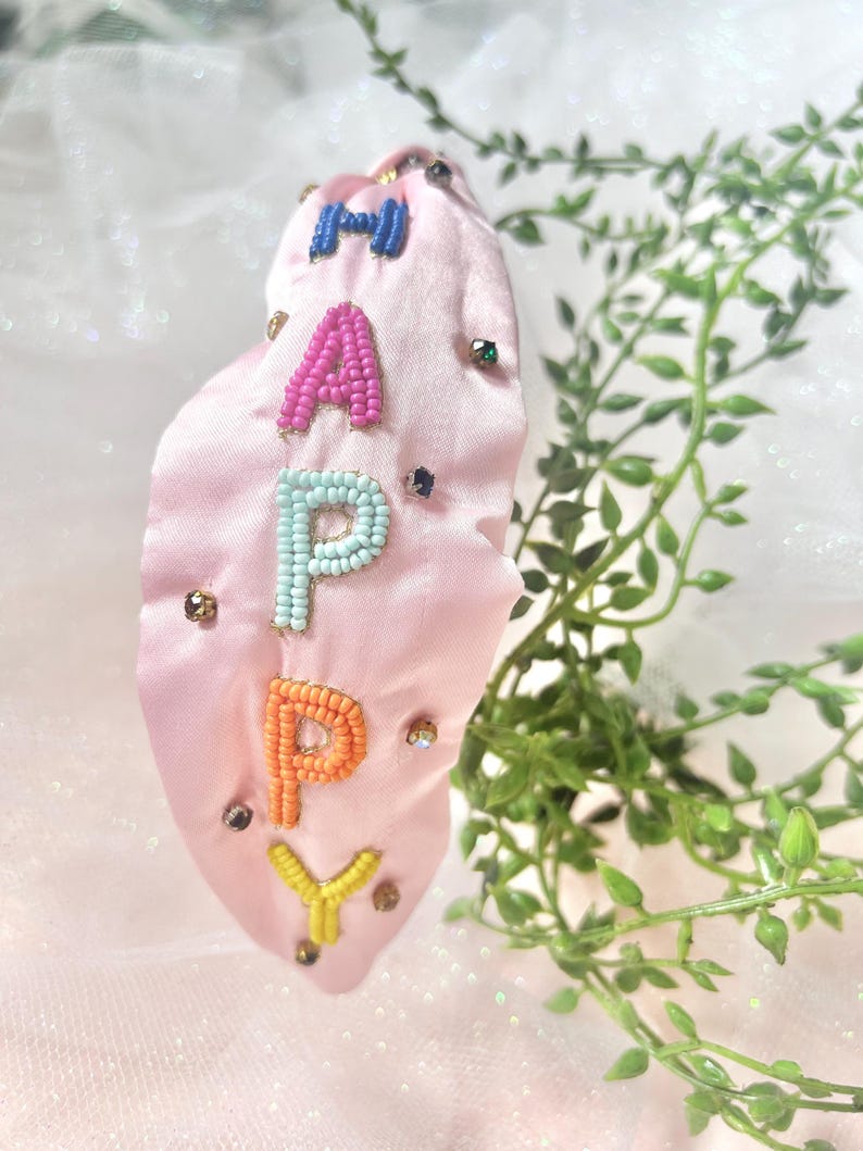 Happy birthday headband,Birthday Outfit,girls headband,custom,boutique,Toddler headband, photography prop, gifts for girls,cake smash,pink