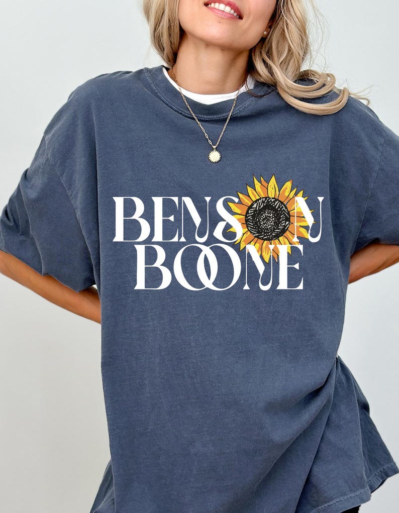 Comfort Colors&reg; Vintage Benson Boone Shirt,Concert Music Unisex Shirt, Benson Boone Tour Tee,2025 American Heart Tour Gift Tee