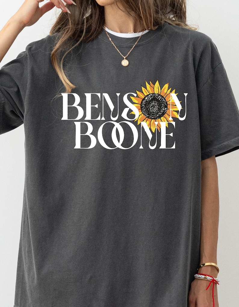 Comfort Colors&reg; Vintage Benson Boone Shirt,Concert Music Unisex Shirt, Benson Boone Tour Tee,2025 American Heart Tour Gift Tee