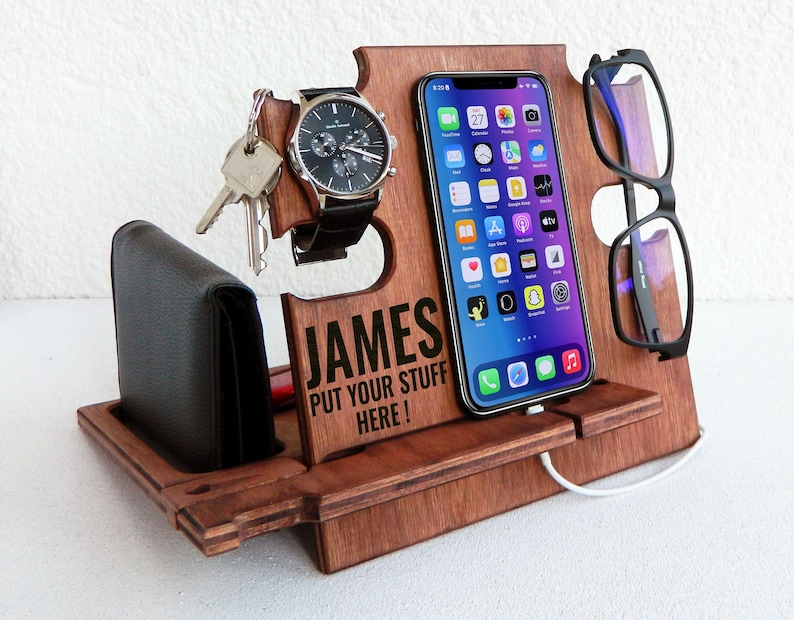 Docking Station,Gift for Men for Christmas,Gift for Men Home,Gift for Men Love,Gift for Man Manager,Gift for Men that has Everything,James
