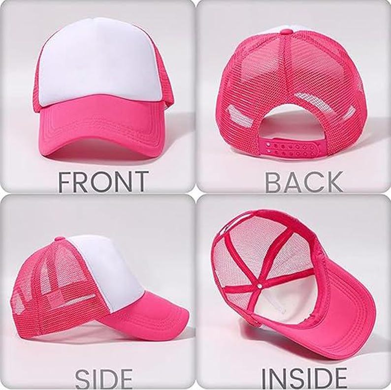 Custom Foam Trucker Hat: Personalized Text or Logo Snapback, Customized gift hat for her
Analyze listing