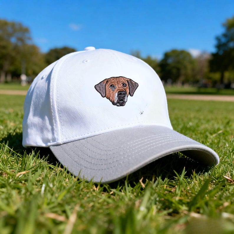 Custom Embroidered Pet Hat Using Pet Photo, Personalized Dog Portrait Hat, Custom Dog and Cat Hat, Custom Dog Baseball Cap, Father's Day
Analyze listing