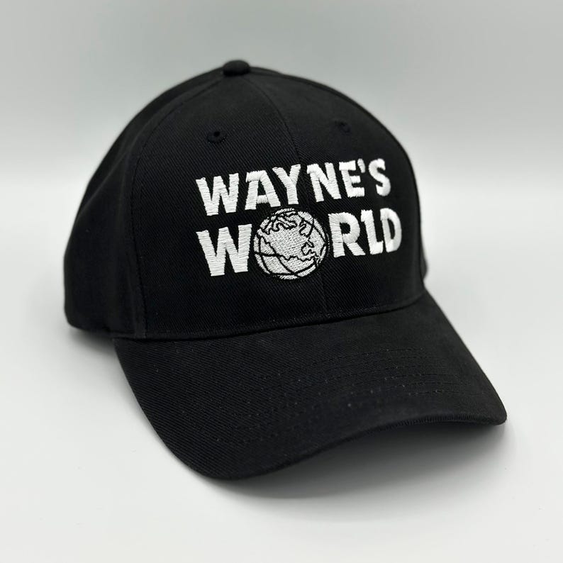 Wayne's World embroidered Hat Wayne Halloween costume Adult Youth Kids adjustable caps
Analyze listing