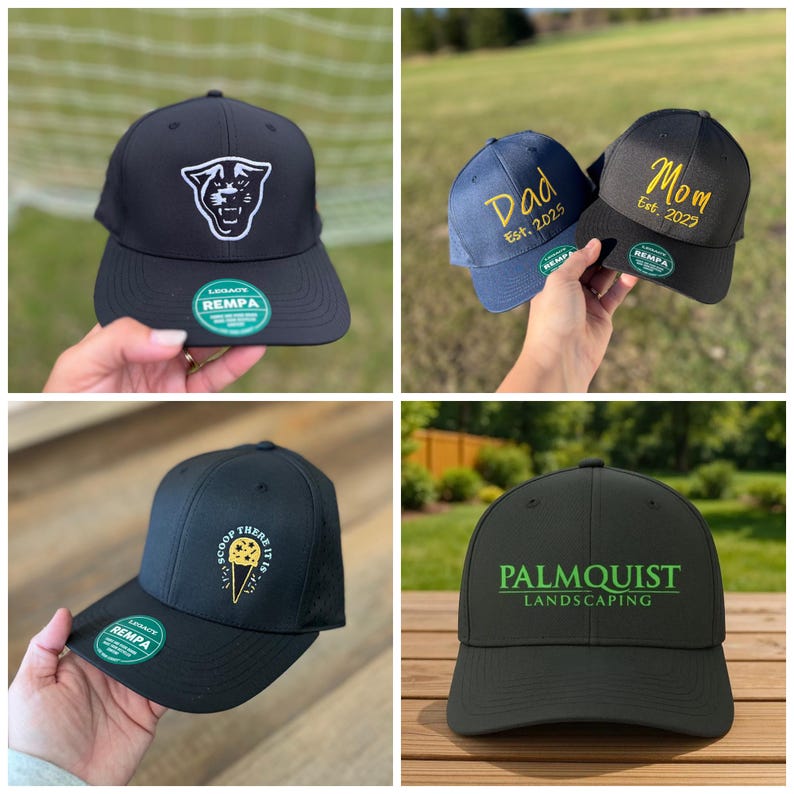 Custom Embroidered Performance Hat: Company Logo, Adjustable Strap
Analyze listing