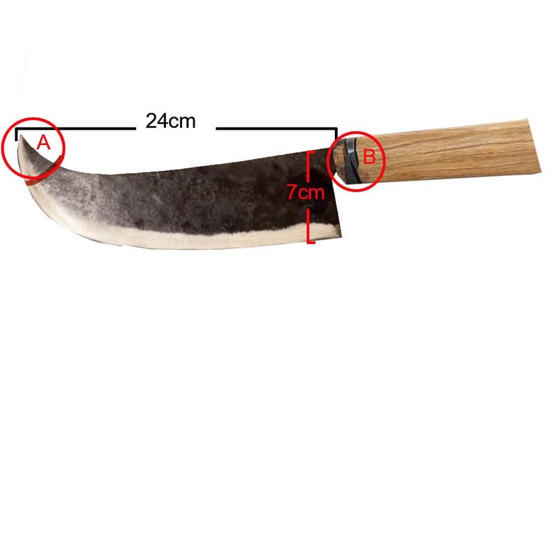 Handmade Korean Traditional forged beoseonko knife 24cm * 7cm
Analyze listing