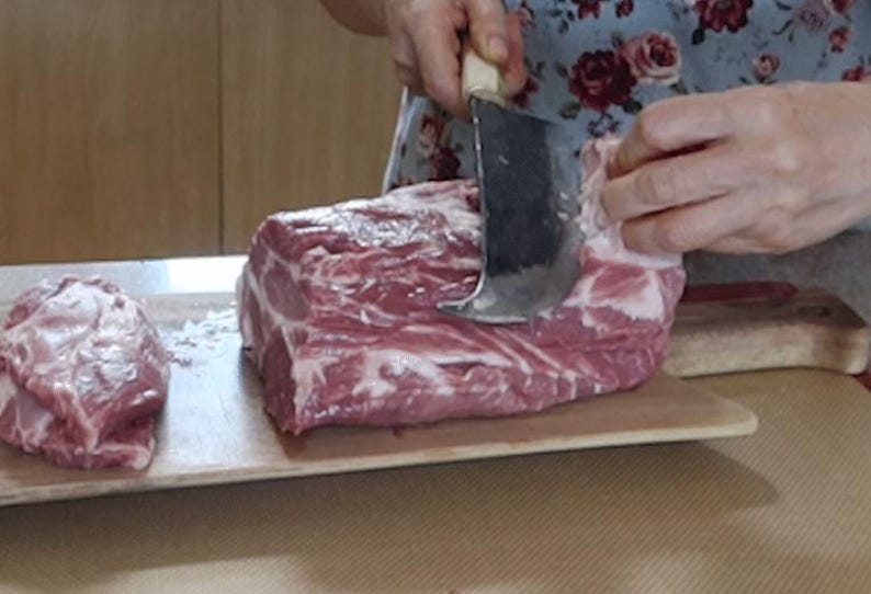 Handmade Korean Traditional forged beoseonko knife 24cm * 7cm
Analyze listing