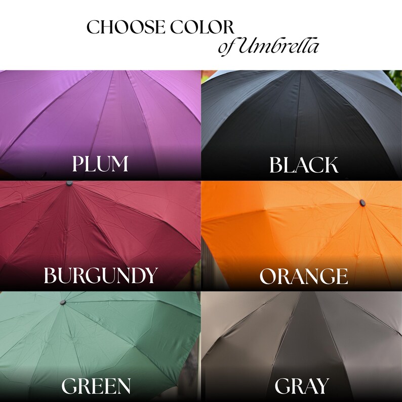 Folding Umbrella with Ring, Auto Open and Close, Useful Gift for Men