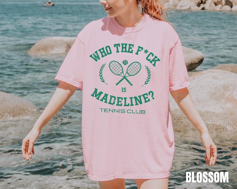 Who The Fuck is Madeline Tennis Club Shirt, Lily Allen Shirt, West End Girl Shirt, Unisex ,Comfort Colors