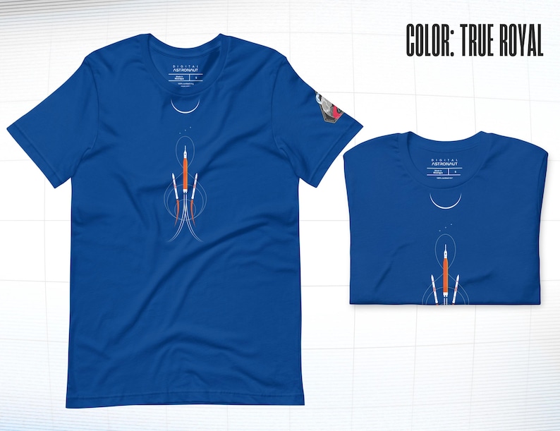 NASA Artemis II SLS Launch T-Shirt: Space Moon Mission Tee