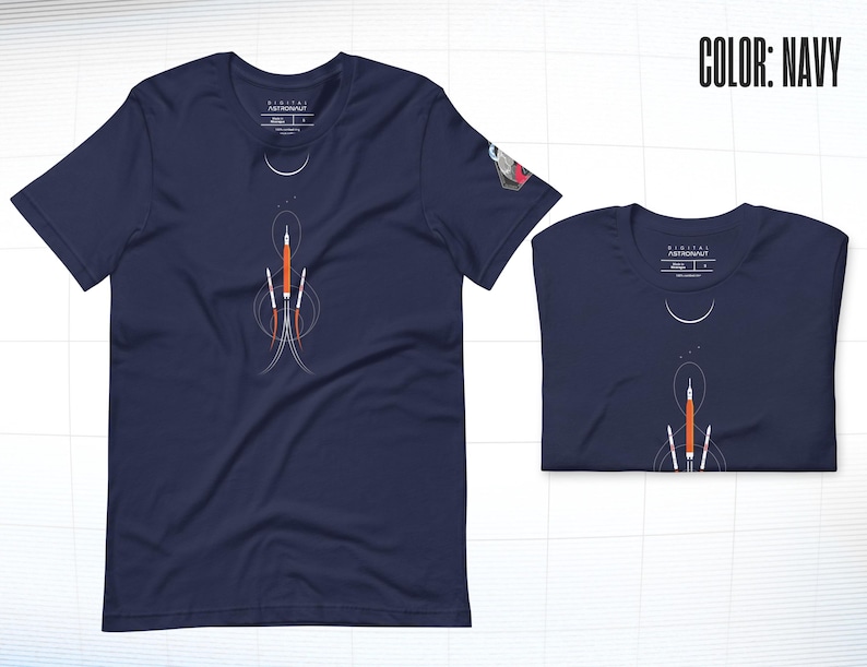 NASA Artemis II SLS Launch T-Shirt: Space Moon Mission Tee