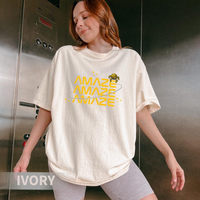 Comfort Colors&reg; Amaze Amaze Amaze T-Shirt, Project Hail Mary Rocky Shirt, Book Lovers Gift, SciFi Reader Gift, Space Shirt, Alien Shirt