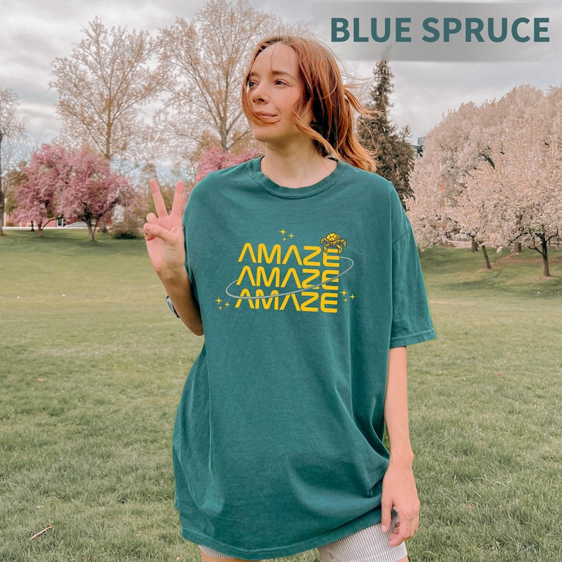 Comfort Colors&reg; Amaze Amaze Amaze T-Shirt, Project Hail Mary Rocky Shirt, Book Lovers Gift, SciFi Reader Gift, Space Shirt, Alien Shirt